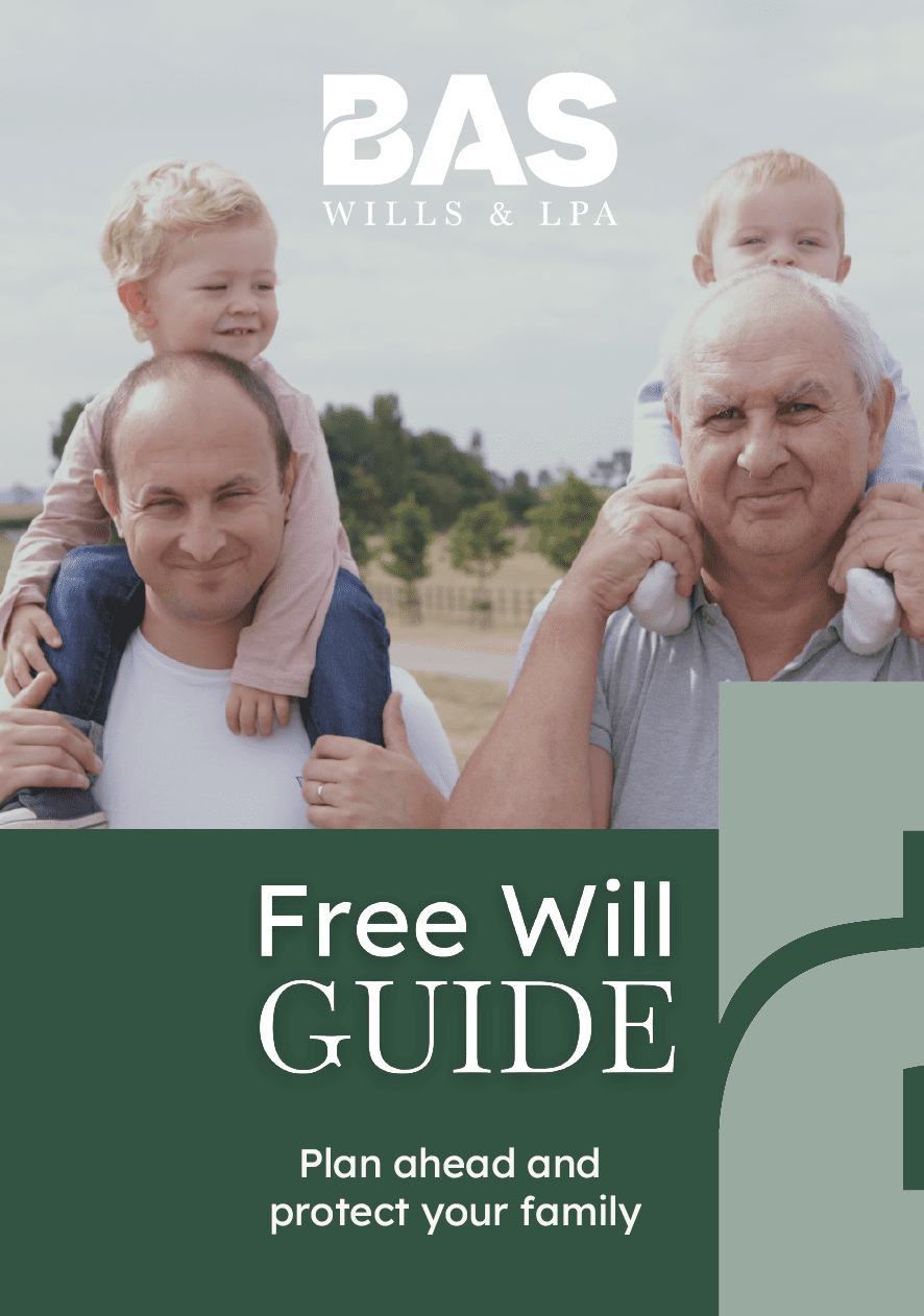 BAS Will Guide Front Cover 